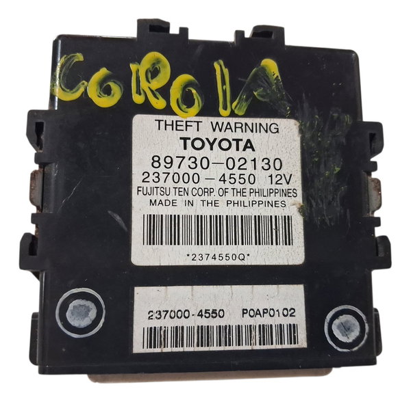 Modulo Comando Alarme Corolla 2009 Cx55